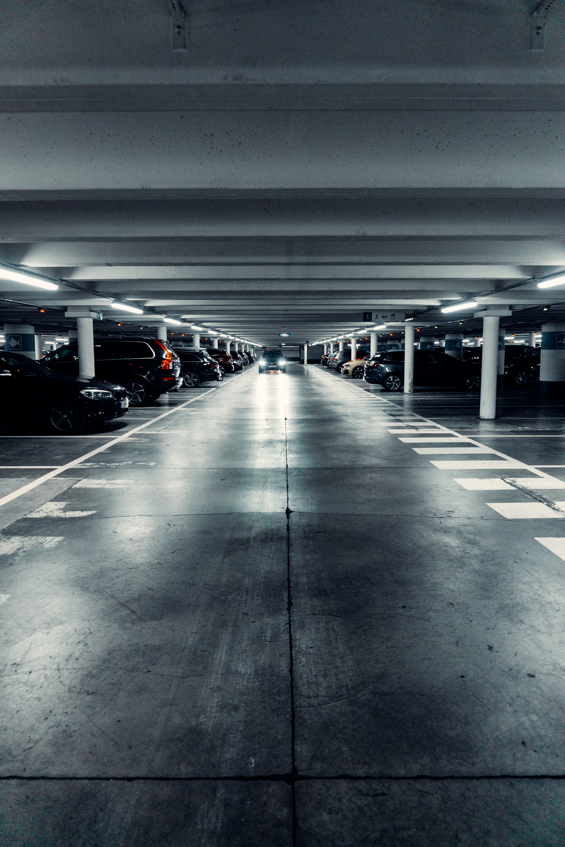 Office underground car park